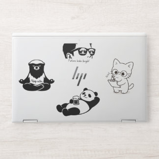 Chilling Stickers HP Laptop Skin