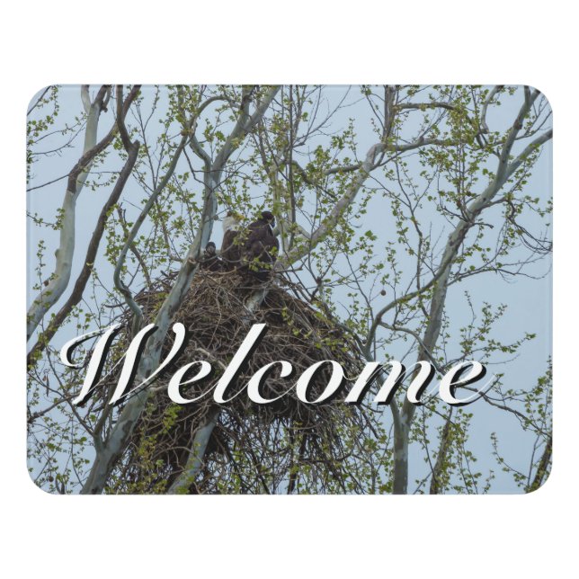 Chilling With Mom Welcome Door Sign (Contemporary Front)