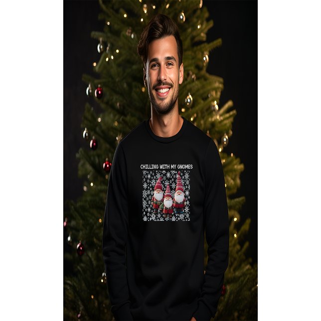 Chilling with my gnomes  T-Shirt (Creator Uploaded)