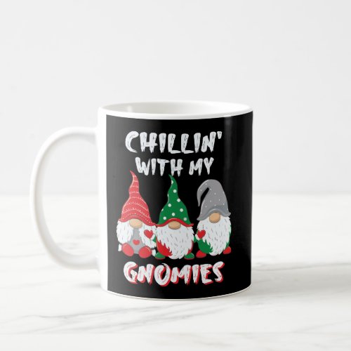 Chilling With My Gnomies Christmas Coffee Mug