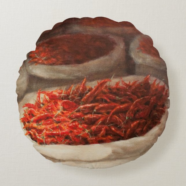 Chillis 2010 round pillow (Front)