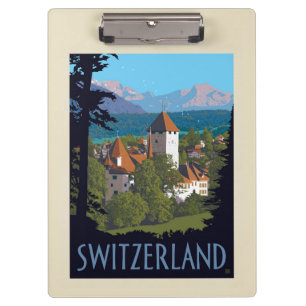 Chillon Castle Switzerland Clipboard