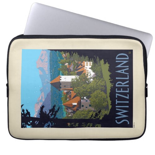 Chillon Castle  Switzerland Laptop Sleeve