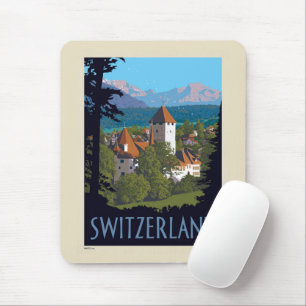 Chillon Castle   Switzerland Mouse Pad