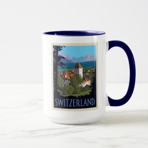 Chillon Castle  Switzerland Mug