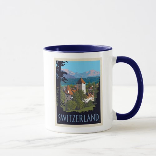 Chillon Castle  Switzerland Mug