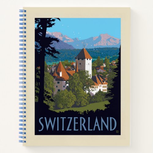 Chillon Castle | Switzerland Notebook