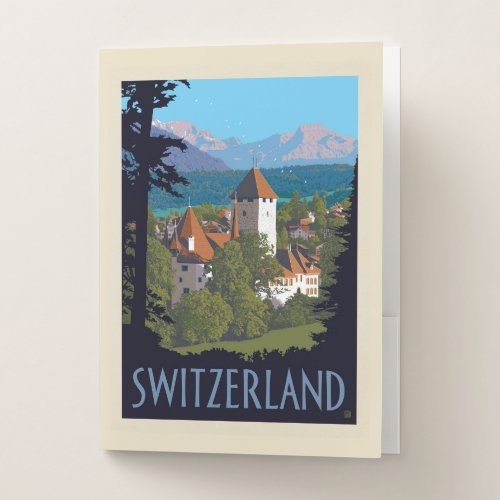 Chillon Castle | Switzerland Pocket Folder