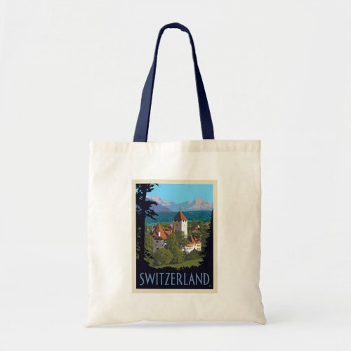 Chillon Castle  Switzerland Tote Bag