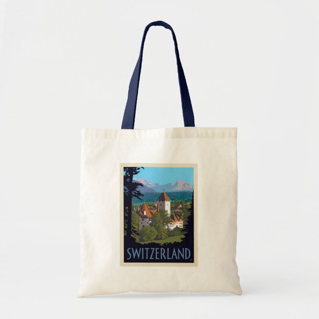 Chillon Castle | Switzerland Tote Bag (Front)