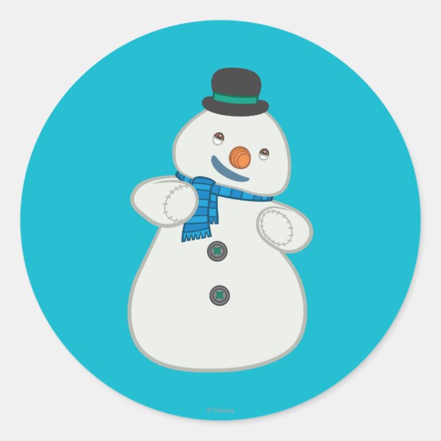 Chilly Classic Round Sticker (Front)