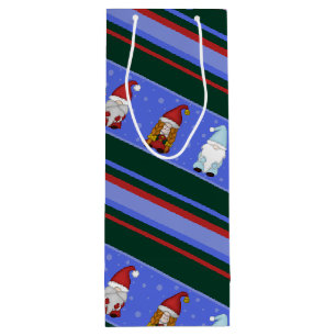 Chilly Gnomies Stripe (Large) Gift Bag