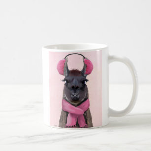 Chilly Llama Pink Coffee Mug