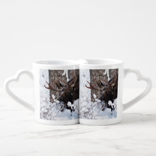Chilly Moose Coffee Mug Set