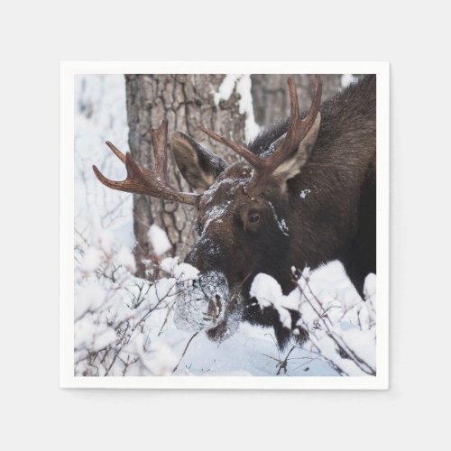 Chilly Moose Napkins
