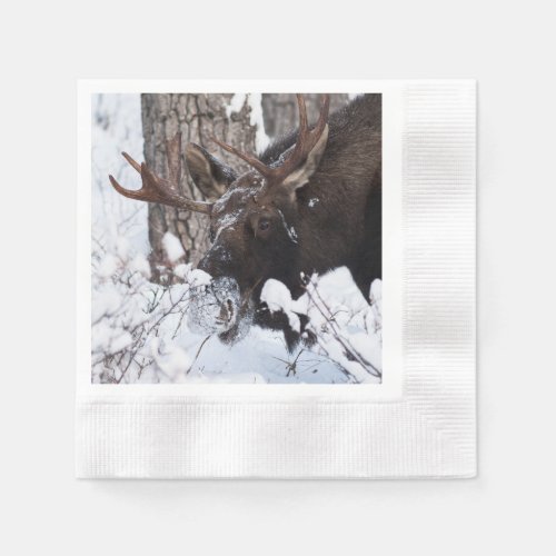 Chilly Moose Napkins