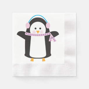 Chilly Penguin Napkins