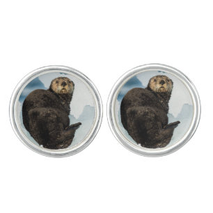 Chilly Sea Otter Cufflinks
