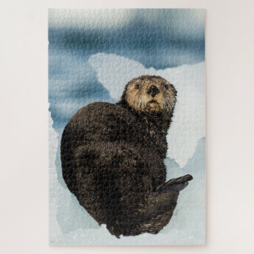 Chilly Sea Otter Jigsaw Puzzle