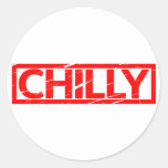 Chilly Stamp Classic Round Sticker