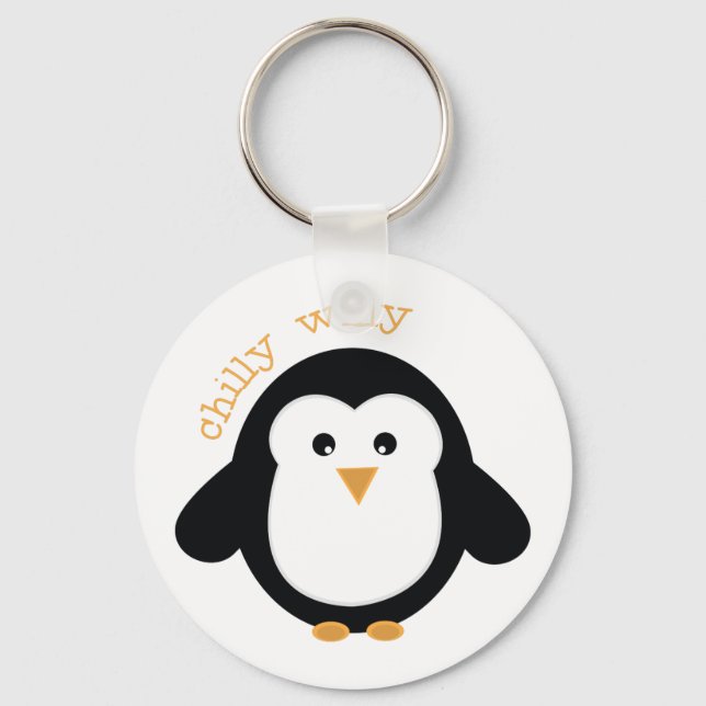 Chilly Willy Keychain (Front)