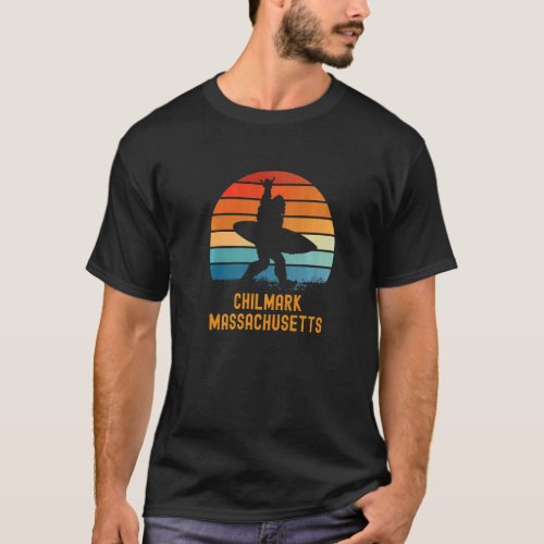 Chilmark  Massachusetts Sasquatch Souvenir T_Shirt