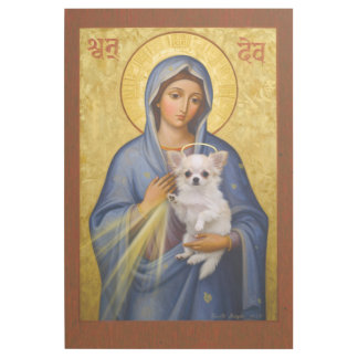 Chimama - Madonna and Chihuahua Gallery Wrap