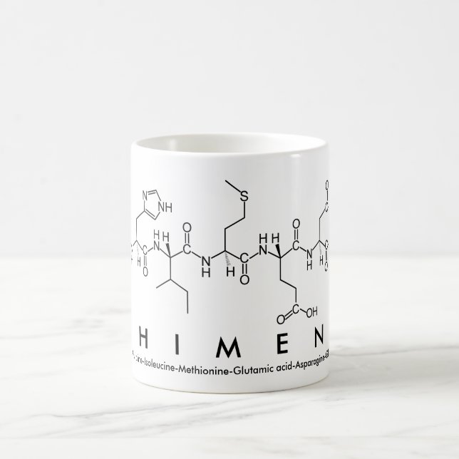 Chimene peptide name mug (Center)