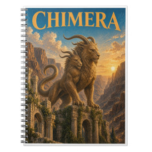 Chimera, Gothic Fantasy Monster Notebook