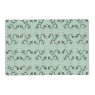 Chimera - Peacock Seahorse Wipeable Placemat