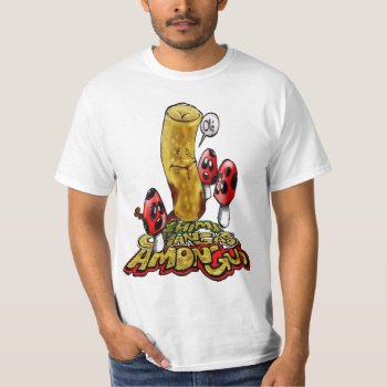 Chimichangas Amongus T-shirt by GrilledCheesus at Zazzle