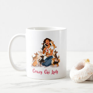 Chimigos - Crazy Chi Lady - Chihuahua  Coffee Mug