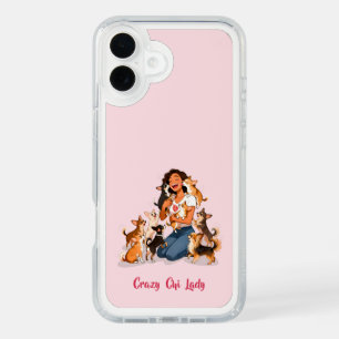 Chimigos - Crazy Chi Lady - Chihuahua MagSafe iPhone 16 Plus Case