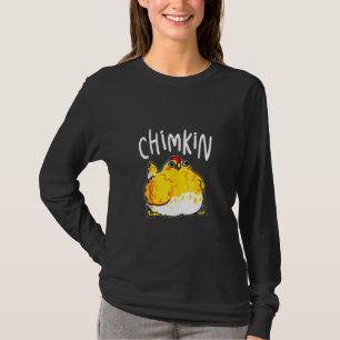 Chimkin Funny Fat Chicken Derpy Fat Chicken T-Shirt