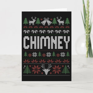 Chimney And I'm Coming Down The Chimney Tonight Card