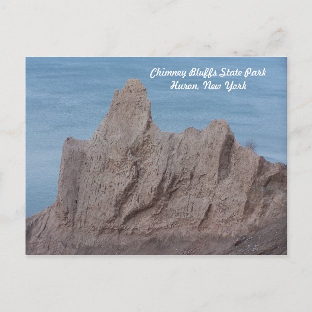 Chimney Bluffs State Park Postcard (Front)