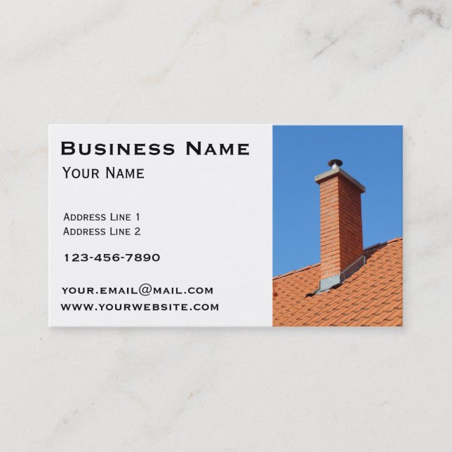 chimney business card (Front)
