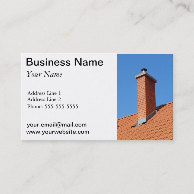 chimney business card (Front)