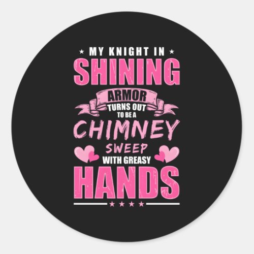 Chimney Cleaner Chimney Sweep Friend Chimney Sweep Classic Round Sticker