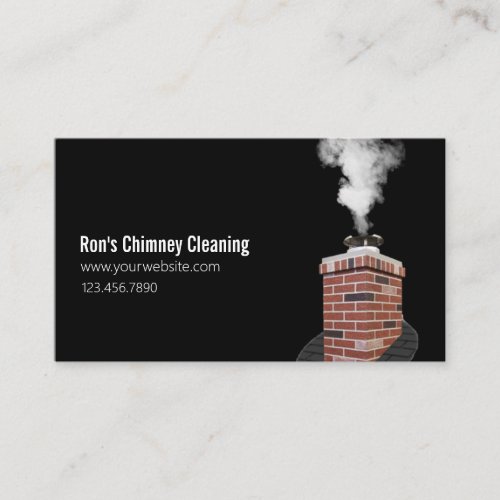 Chimney Cleaning Business Card