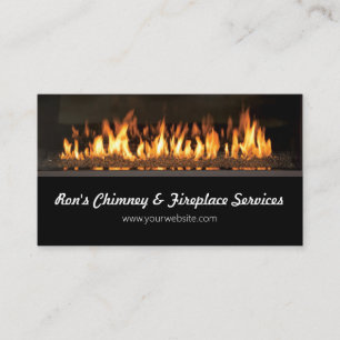 Chimney & Fireplace  Business Card
