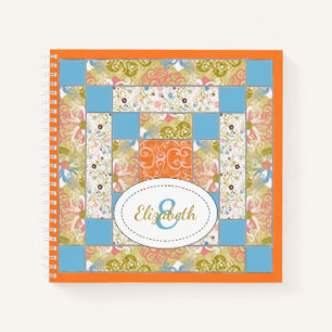 Chimney Quilt Block Pattern Notebook