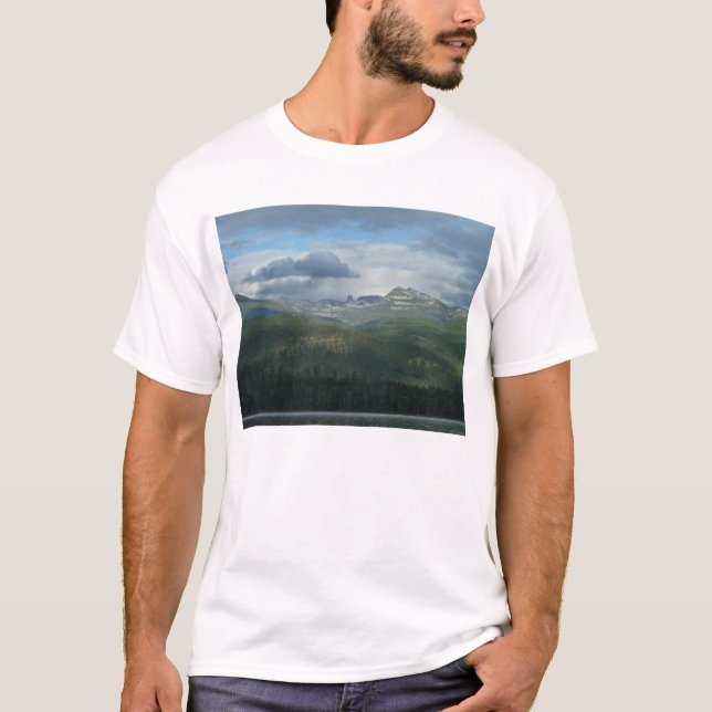 Chimney Rock at Priest Lake T-Shirt (Front)