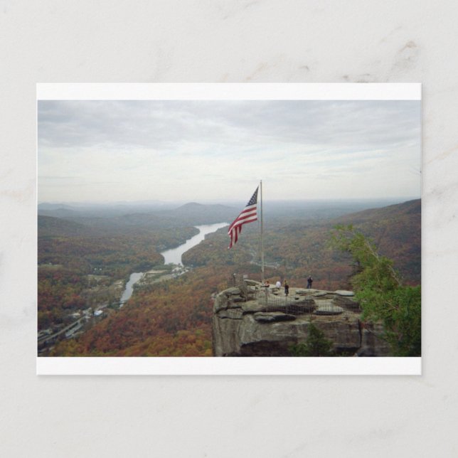 Chimney Rock Mountain Postcard (Front)