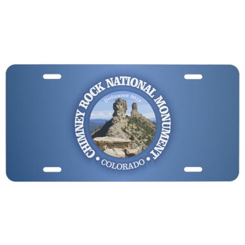 Chimney Rock NM License Plate