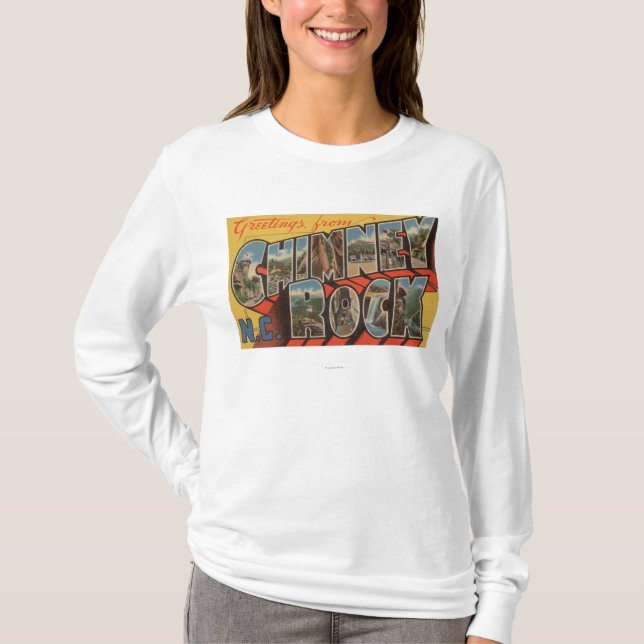 Chimney Rock, North Carolina T-Shirt (Front)