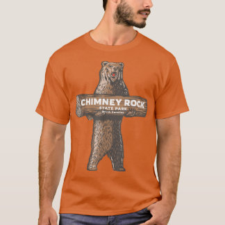 Chimney Rock State Park North Carolina Bear Vacati T-Shirt