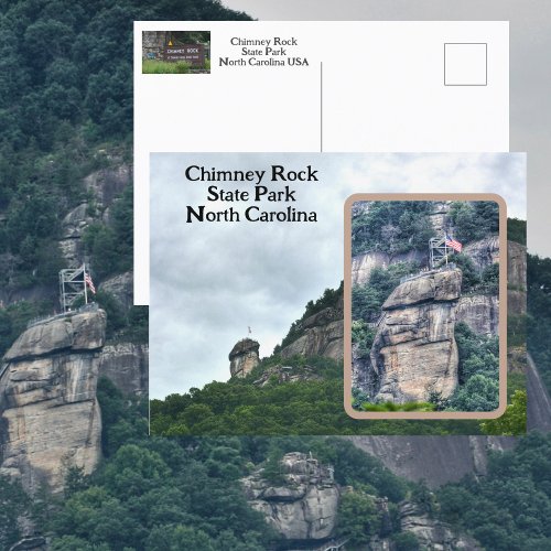 Chimney Rock State Park North Carolina Photo Postcard