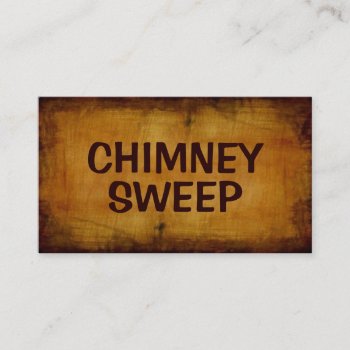 Chimney Sweep Antique Business Card by businessCardsRUs at Zazzle