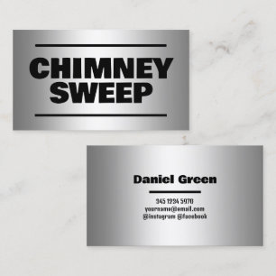 Chimney Sweep Business Card